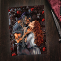 A Beast Caged in Briars Art Print: She's Stabby, He's Obsessed